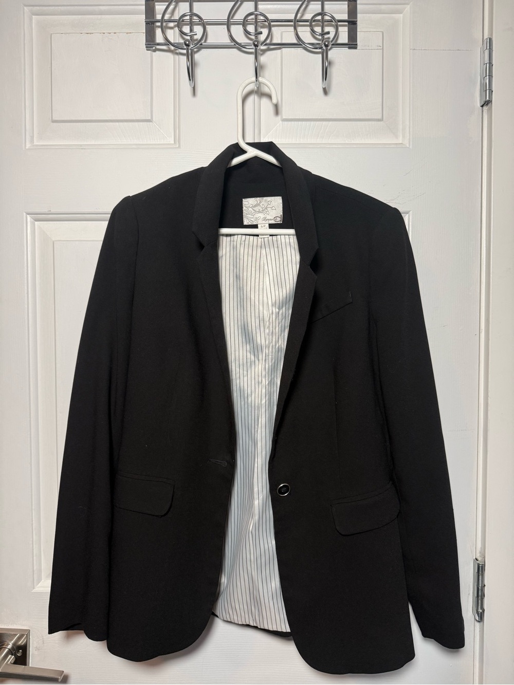 Dynamite Black Womens Blazer